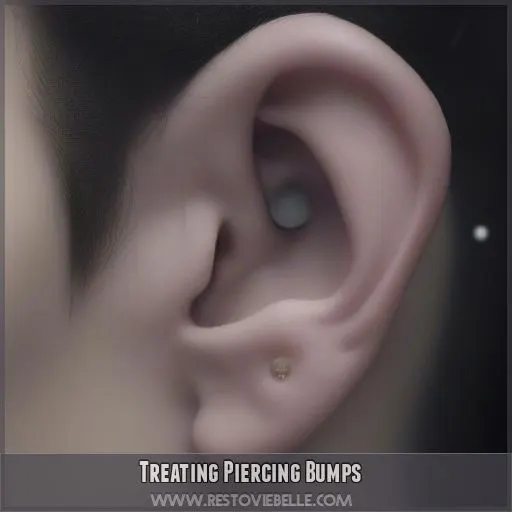 Treating Piercing Bumps