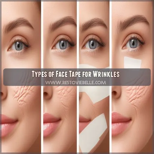 Types of Face Tape for Wrinkles