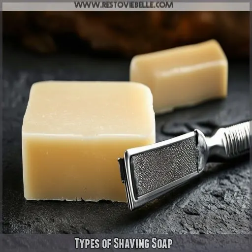 Types of Shaving Soap