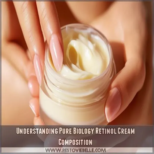 Understanding Pure Biology Retinol Cream Composition