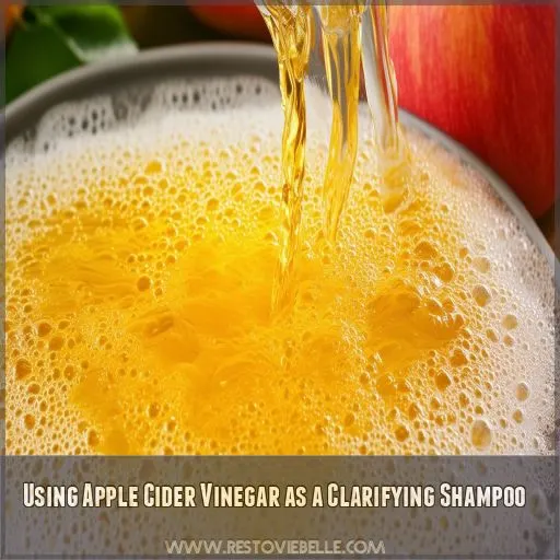 Using Apple Cider Vinegar as a Clarifying Shampoo