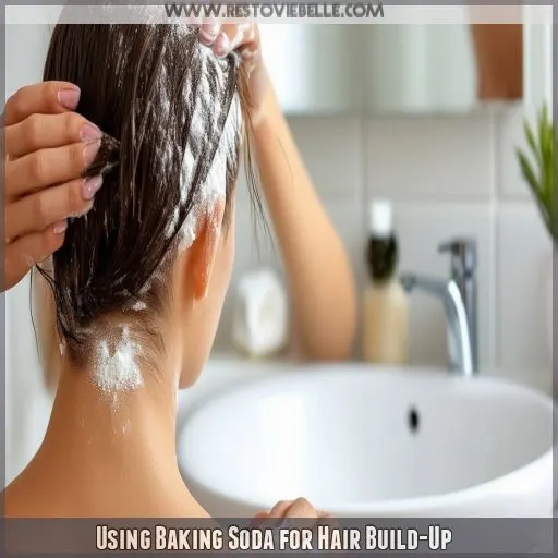 Using Baking Soda for Hair Build-Up