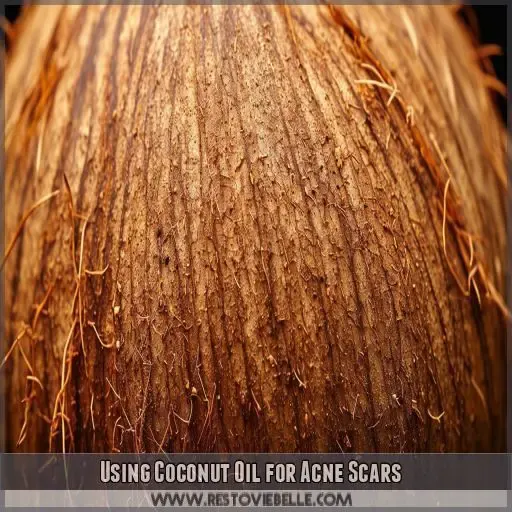 Using Coconut Oil for Acne Scars