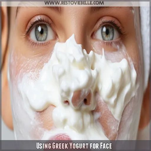 Using Greek Yogurt for Face