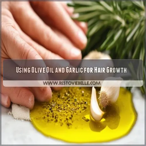 Using Olive Oil and Garlic for Hair Growth