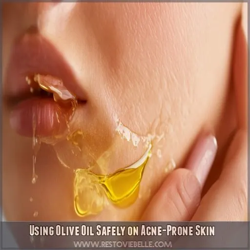 Using Olive Oil Safely on Acne-Prone Skin