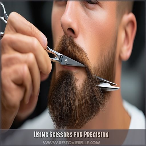 Using Scissors for Precision
