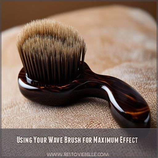 Using Your Wave Brush for Maximum Effect
