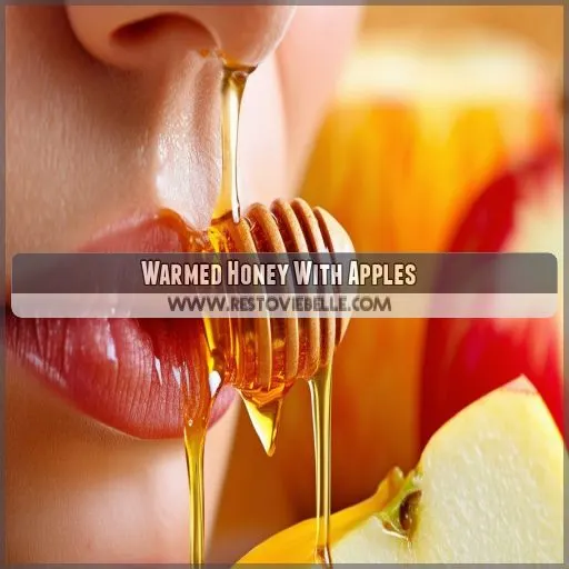 Warmed Honey With Apples