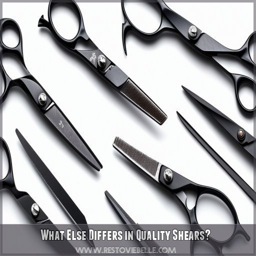 What Else Differs in Quality Shears