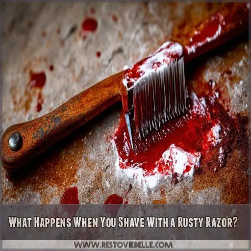 What Happens When You Shave With a Rusty Razor