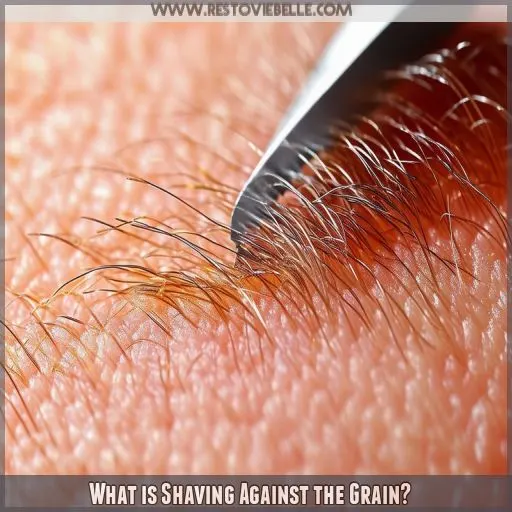 What is Shaving Against the Grain