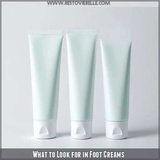 What to Look for in Foot Creams