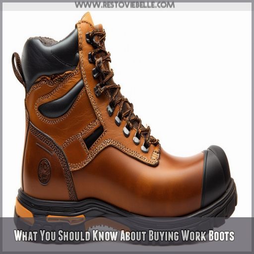 What You Should Know About Buying Work Boots
