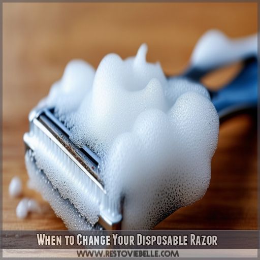 When to Change Your Disposable Razor