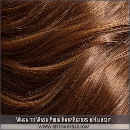 When to Wash Your Hair Before a Haircut
