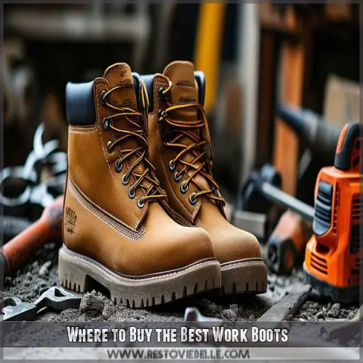 Where to Buy the Best Work Boots
