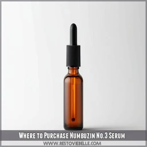 Where to Purchase Numbuzin No.3 Serum