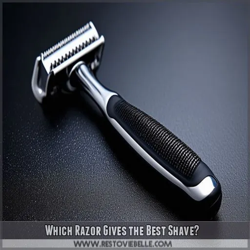 Which Razor Gives the Best Shave