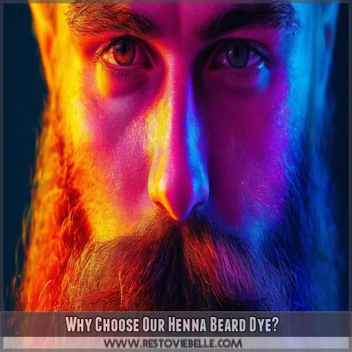 Why Choose Our Henna Beard Dye