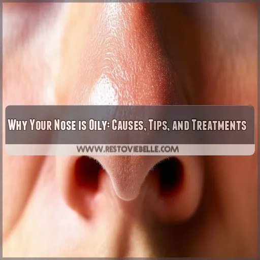 why is your nose so oily