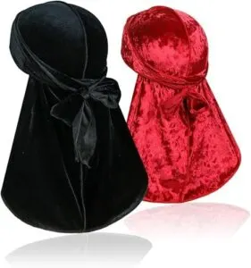 2 Pcs Wave Durags (Velvet