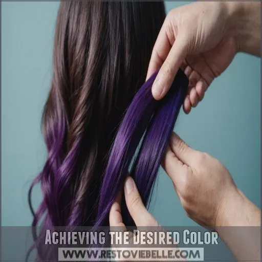 Achieving the Desired Color