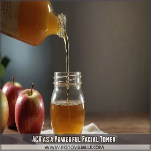 ACV as a Powerful Facial Toner