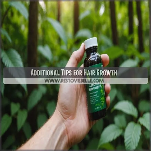 Additional Tips for Hair Growth