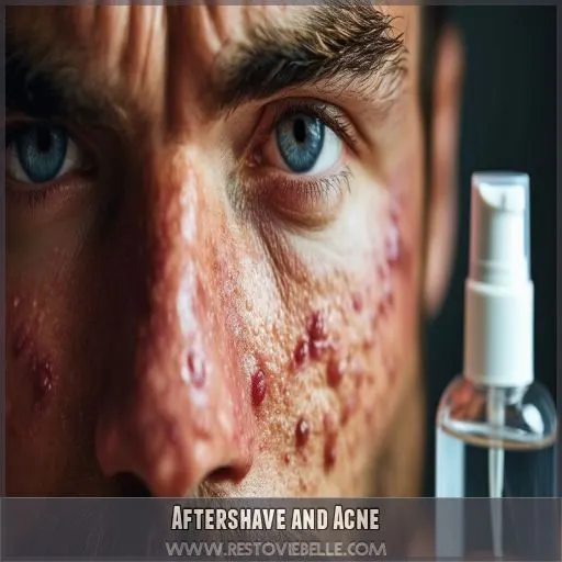 Aftershave and Acne