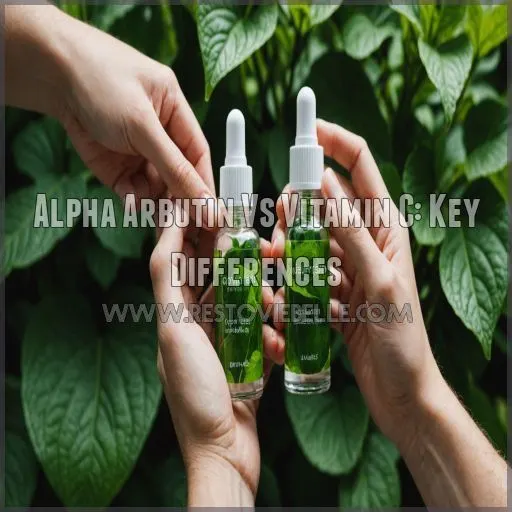 Alpha Arbutin Vs Vitamin C: Key Differences