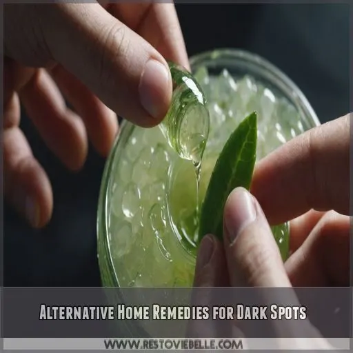 Alternative Home Remedies for Dark Spots