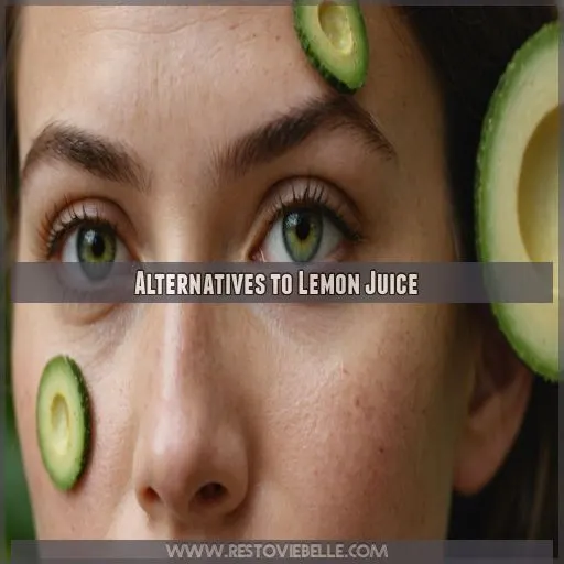 Alternatives to Lemon Juice