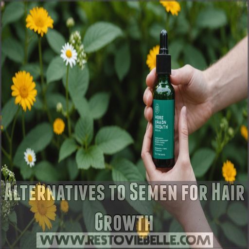 Alternatives to Semen for Hair Growth