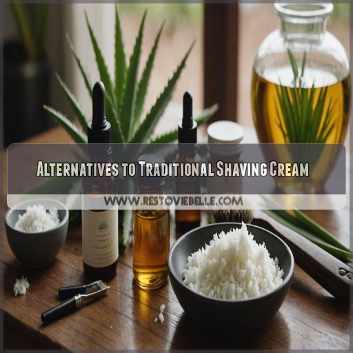 Alternatives to Traditional Shaving Cream