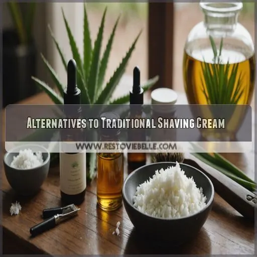 Alternatives to Traditional Shaving Cream