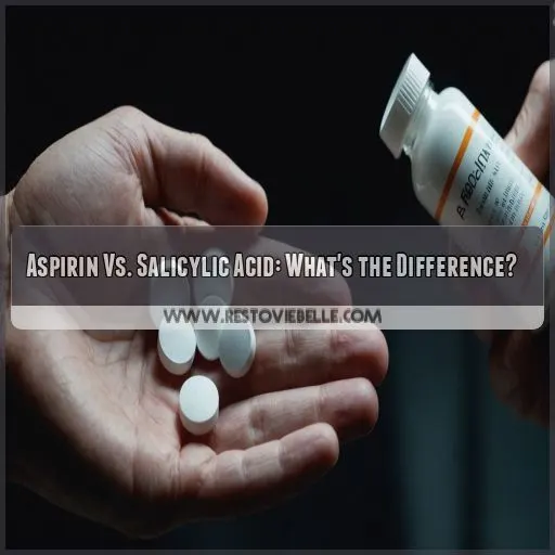 Aspirin Vs. Salicylic Acid: What