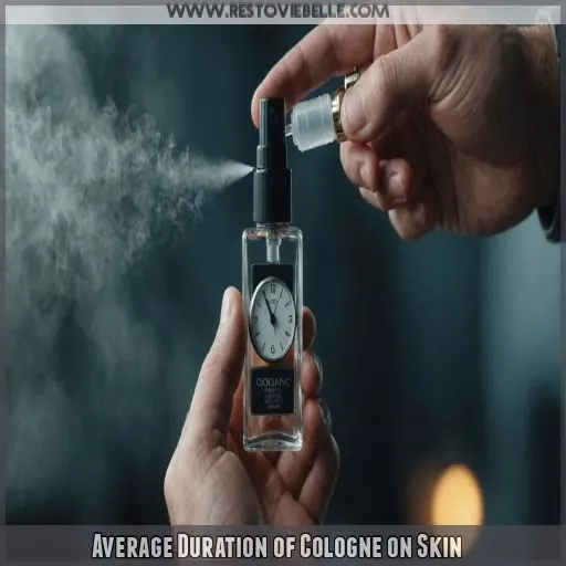 Average Duration of Cologne on Skin