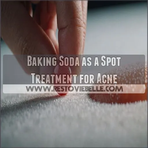 Baking Soda as a Spot Treatment for Acne