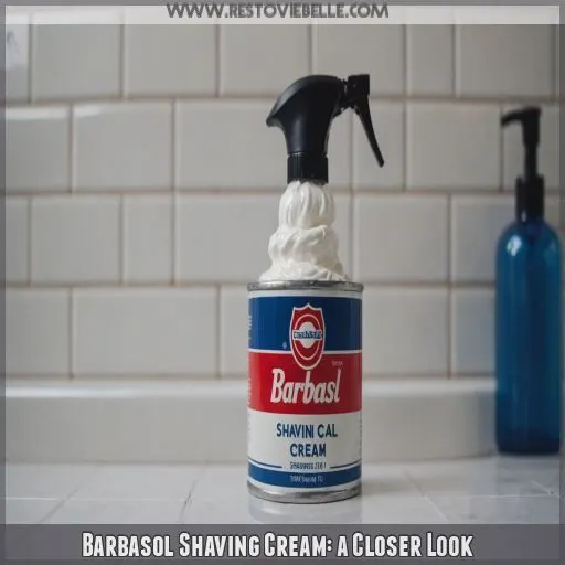 Barbasol Shaving Cream: a Closer Look