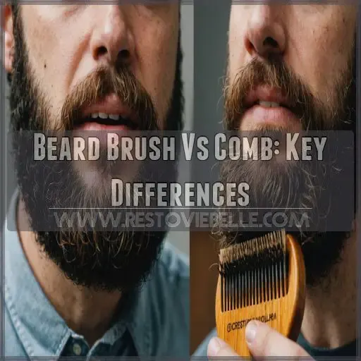 Beard Brush Vs Comb: Key Differences