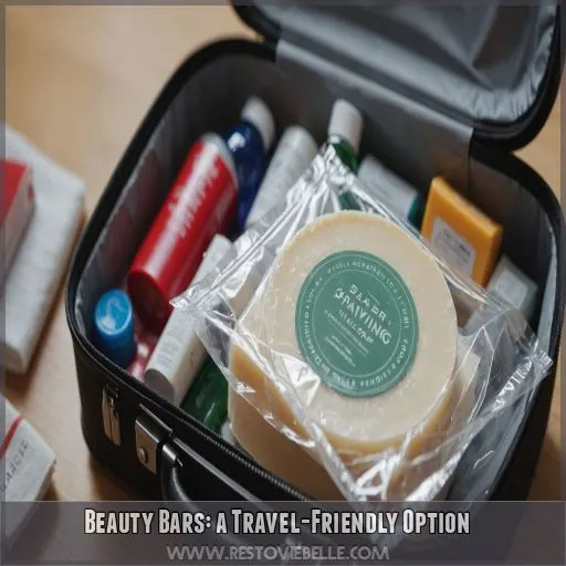 Beauty Bars: a Travel-Friendly Option