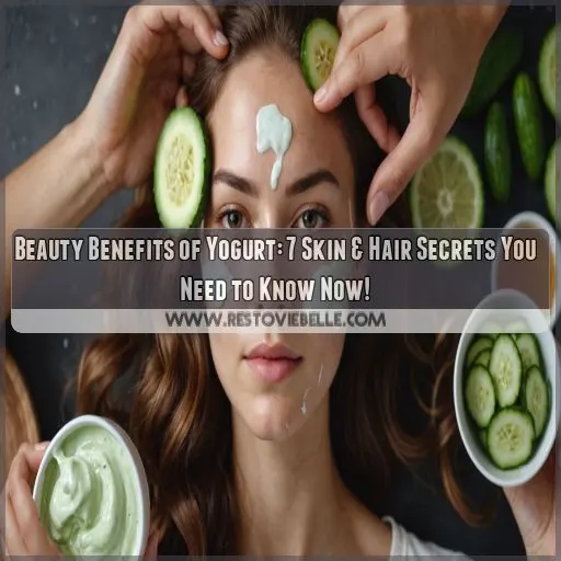 beauty benefits of yogurt for skin and hair