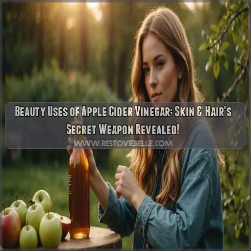 beauty uses of apple cider vinegar for skin and hair