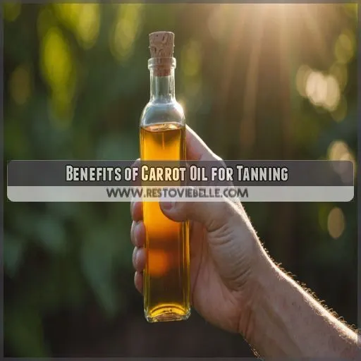 Benefits of Carrot Oil for Tanning