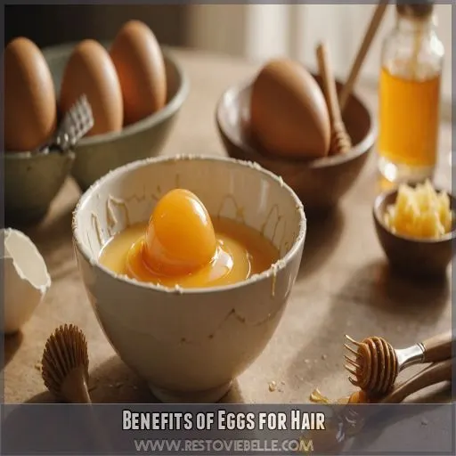 Benefits of Eggs for Hair