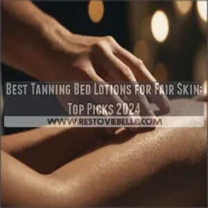 best tanning bed lotions for fair skin