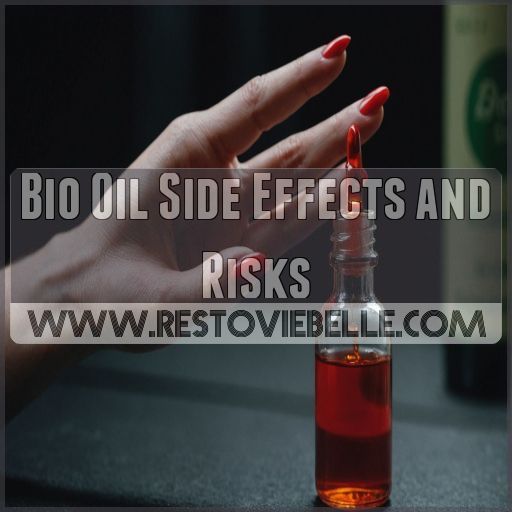 Bio Oil Side Effects and Risks