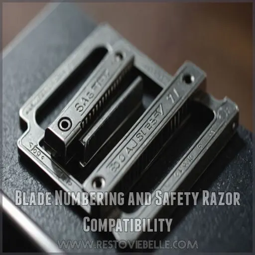 Blade Numbering and Safety Razor Compatibility