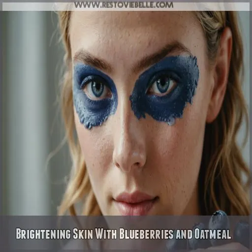 Brightening Skin With Blueberries and Oatmeal